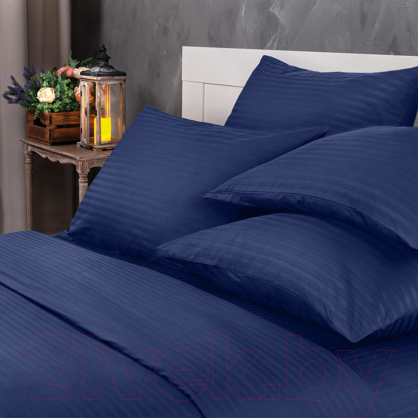 Комплект постельного белья Нордтекс Verossa Stripe Indigo VRT 1565 70004 ST13 23