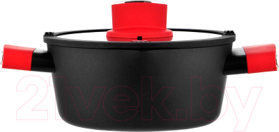 Кастрюля Vensal Velour Rouge / VS1045