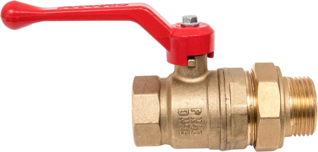 Шаровой кран Valfex ВР/НР 1" / VF.225.LR1.100.N/P59 (ручка-рычаг)