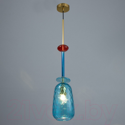 Потолочный светильник BayerLux Джеффи / 9254681 (голубой)