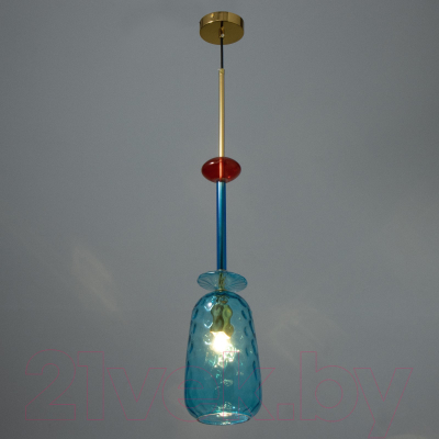 Потолочный светильник BayerLux Джеффи / 9254681 (голубой)