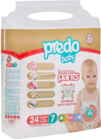 Подгузники-трусики детские Predo Baby Pants №7 17+ кг (24шт) - 