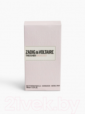 Парфюмерная вода Zadig & Voltaire This Is Her! Undressed (100мл)