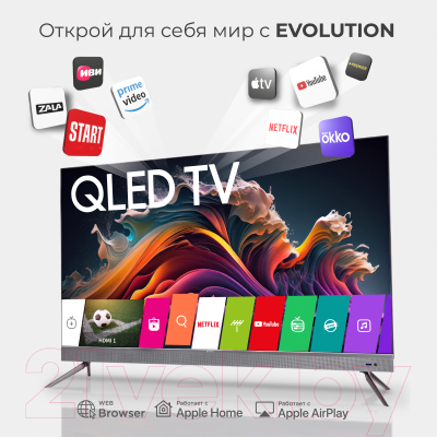 Телевизор Evolution WOSQ55MR1SBUHD