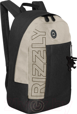 Рюкзак Grizzly RXL-427-2 (черный/бежевый)