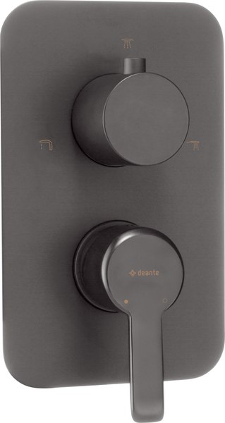 Внешняя часть смесителя скрытого монтажа Deante Arnika Titanium BXY DQAM