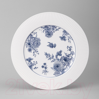 Тарелка столовая обеденная Lefard Royal Blue / 425-093