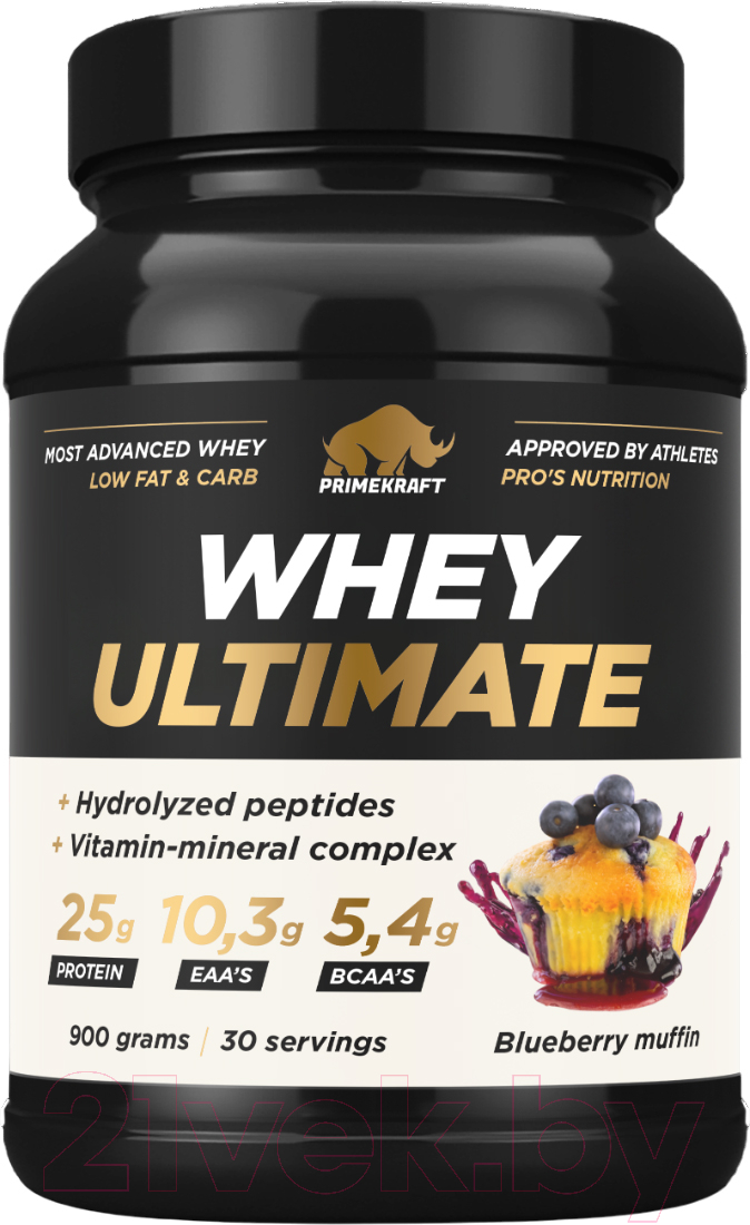 Протеин Prime Kraft Whey Ultimate Черничный маффин