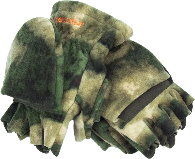 Перчатки-варежки для охоты и рыбалки Сибирский Следопыт Mitten PF-GL14 (XXL, камуфляж)