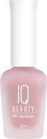 Лак для укрепления ногтей IQ Beauty Hardener Soft Pink С натуральным эффектом тонирующий (12.5мл) - 