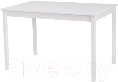 Обеденный стол Dipriz Ingo 120х75 / Д.60020.2 (белый воск)