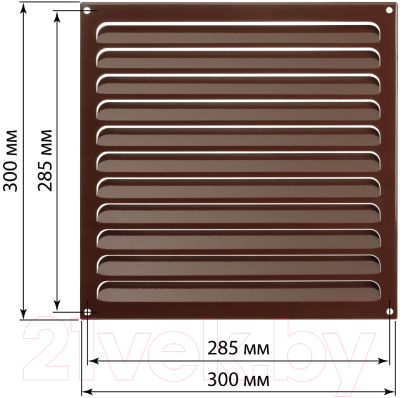 Решетка вентиляционная TDM SQ1807-0731