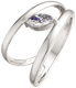 Кольцо из серебра ZORKA 0210944 (р.17, с фианитом) - 