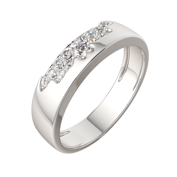 Кольцо из серебра ZORKA 0210951.ZZ (р.18, с фианитами)