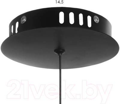Потолочный светильник BayerLux Сел / 9227356 (черный)