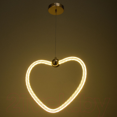Потолочный светильник BayerLux Сердце / 9216977 (золото)