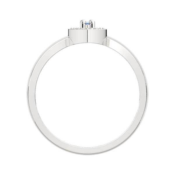 Кольцо из серебра ZORKA 02S4021.ZZ (р.17, с топазом и фианитами)