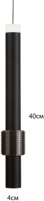Потолочный светильник BayerLux Алекса / 9802173 (черный)
