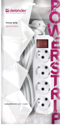 Удлинитель Defender L340 / 99364 (7м)