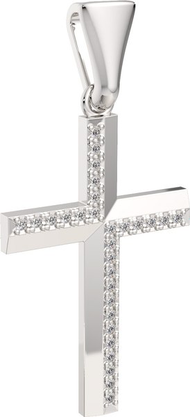 Крестик из серебра ZORKA 0440002