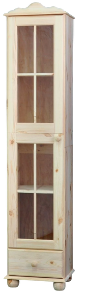 Шкаф с витриной Dipriz Бритта Д.30011.1