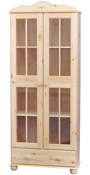 Шкаф с витриной Dipriz Бритта / Д.30012.7