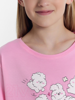 Пижама детская Mark Formelle 567728 (р.110-56, розовый/розовая полоска)