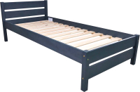 Односпальная кровать Dipriz Bora 90 / Д.80067.3 (серый) - 