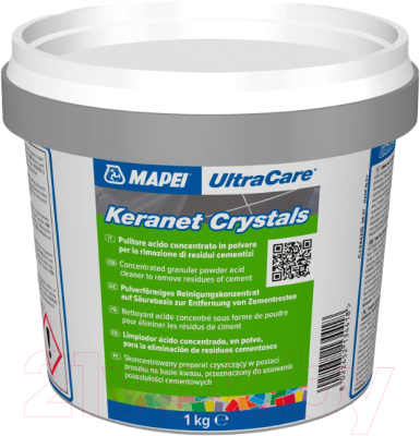 Средство для очистки после ремонта Mapei Ultracare Keranet Crystals Boxes (1кг)