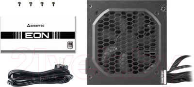 Блок питания для компьютера Chieftec EON 80Plus 600W ZPU-600S