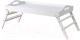 Поднос-столик Dipriz Д.7481.1 (белый/бейц) - 