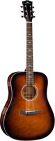 Электроакустическая гитара Kepma F1E-D Cherry Sunburst / A147064 (вишневый санберст) - 