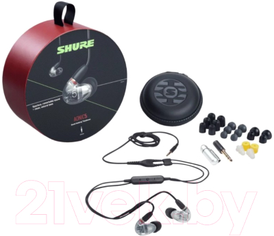 Наушники Shure SE53BACL+UNI-EFS