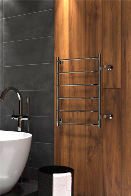Купить Полотенцесушитель водяной Indigo Roof 80x50 / LRSW80-50-б/п-50  