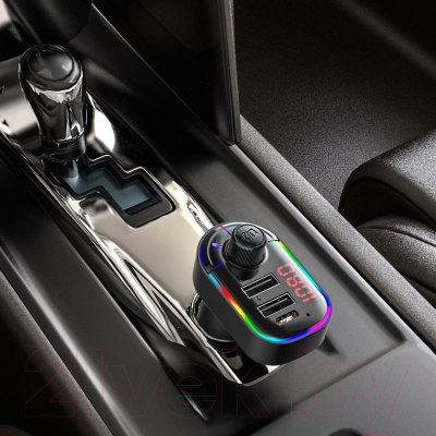 Изображение товара FM-модулятор ACV FMT-128B MicroSD BT USB (черный)