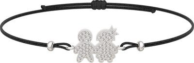 Браслет из серебра ZORKA 0670014 (18см, с фианитами) - 