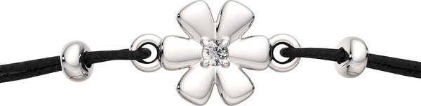 Браслет из серебра ZORKA 0670050.01.ZZ (18см, с фианитом)