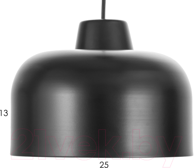 Потолочный светильник BayerLux Бавария XL / 10353749 (черный)