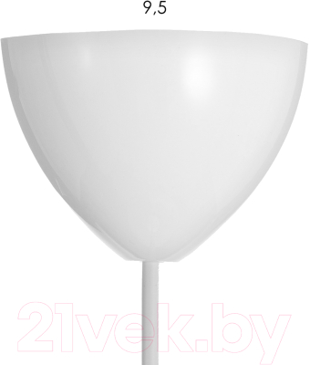 Изображение товара Потолочный светильник BayerLux Локи / 4264593 (красный)