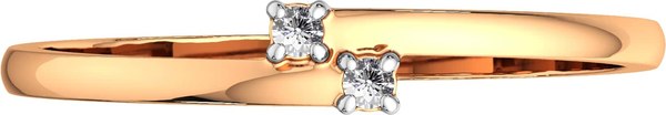 Кольцо из розового золота ZORKA 2101199.14K.R.ZZ (р.17, с фианитами)