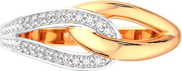 Кольцо из розового золота ZORKA 210651.14K.R (р.18, с фианитами)