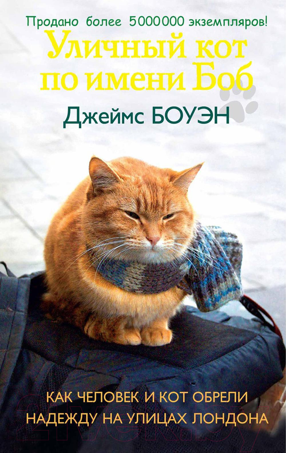 Художественная книга Рипол Классик Уличный кот по имени Боб / 9785386107420 (Боуэн Дж.)