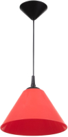 Потолочный светильник BayerLux Конус / 9175854 (черный/красный) - 