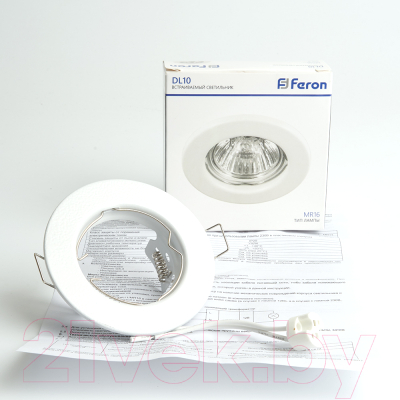 Точечный светильник Feron DL10 MR16 50W G5.3 / 48463