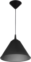 Потолочный светильник BayerLux Конус / 9175852 (черный/дымчатый) - 