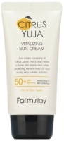 

Крем солнцезащитный, Citrus Yuja Vitalizing Sun Cream SPF50+ PA ++++