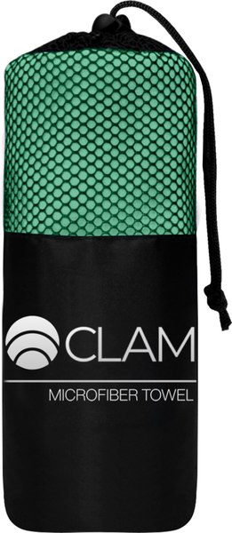 Полотенце Clam L009  90×180 (зеленый)