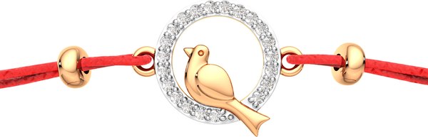 Браслет из розового золота ZORKA 670054.14K.R.02.ZZ (18см, с фианитами)