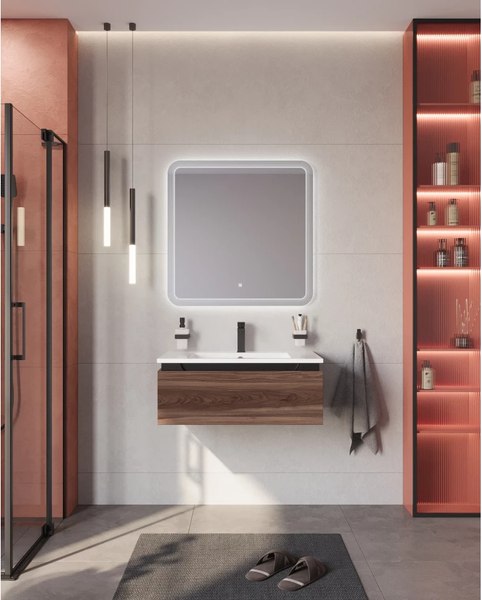 Тумба под умывальник Cezares SLIDER-800-1C-SO-NA-P