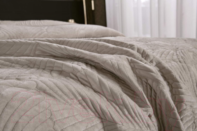 Набор текстиля для спальни Sofi de Marko Ноэль 160x220 / Пок-Нэ-160х220кр (кремовый)